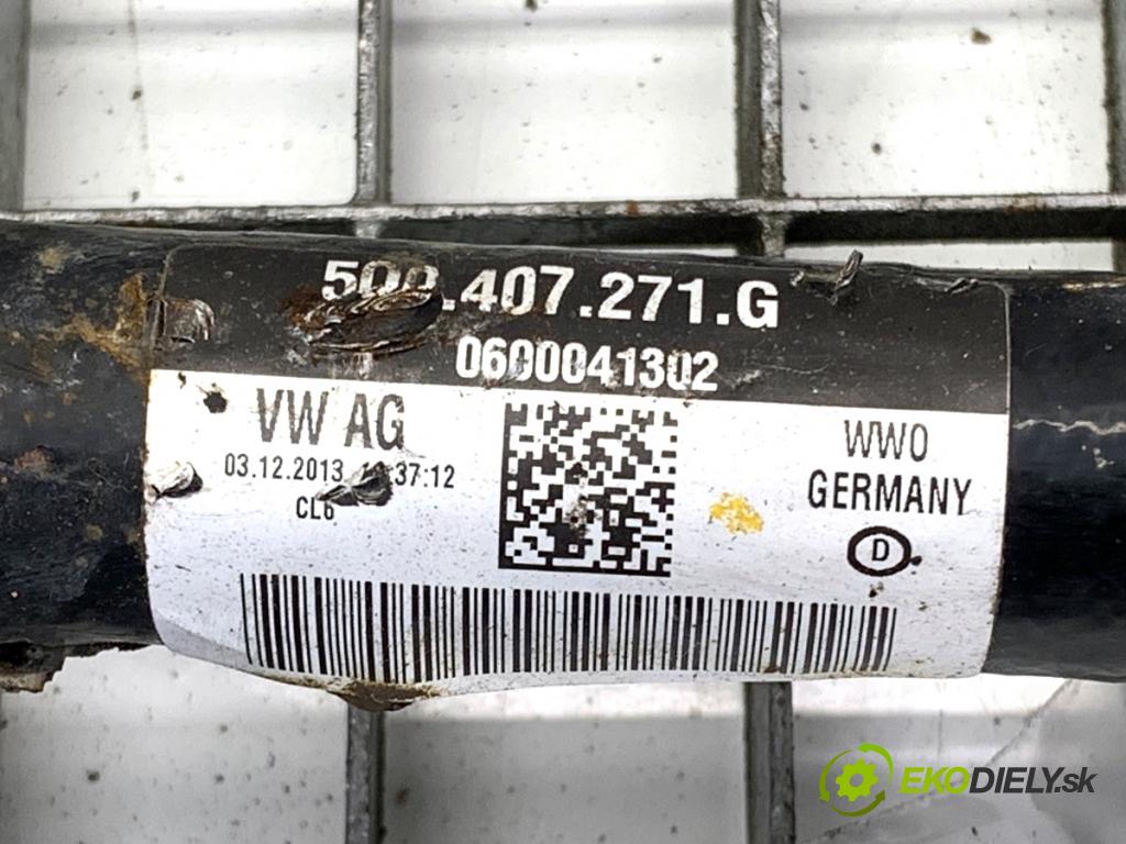 SKODA OCTAVIA III liftback 2013 132 kW 1.8 TSI 1798 poloos levý přední část 5Q0407271G