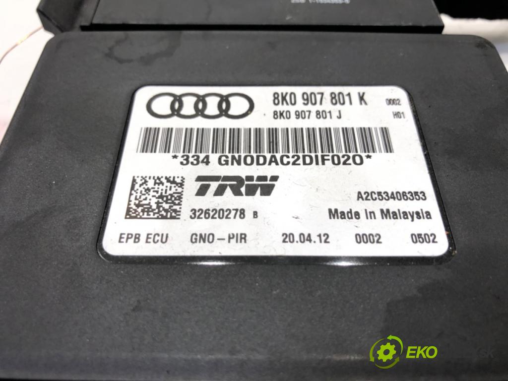 AUDI A4 B8 sedan 2012 125 kW 1.8 TFSI 1798 modul brzdy ruční brzdy 8K0907801K
