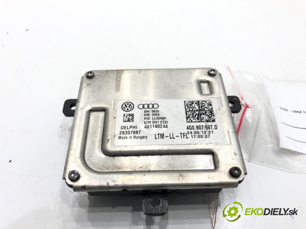 AUDI A4 B8 sedan 2012 125 kW 1.8 TFSI 1798 měnič XENON 4G0907697D (Řídící jednotka xenonu)
