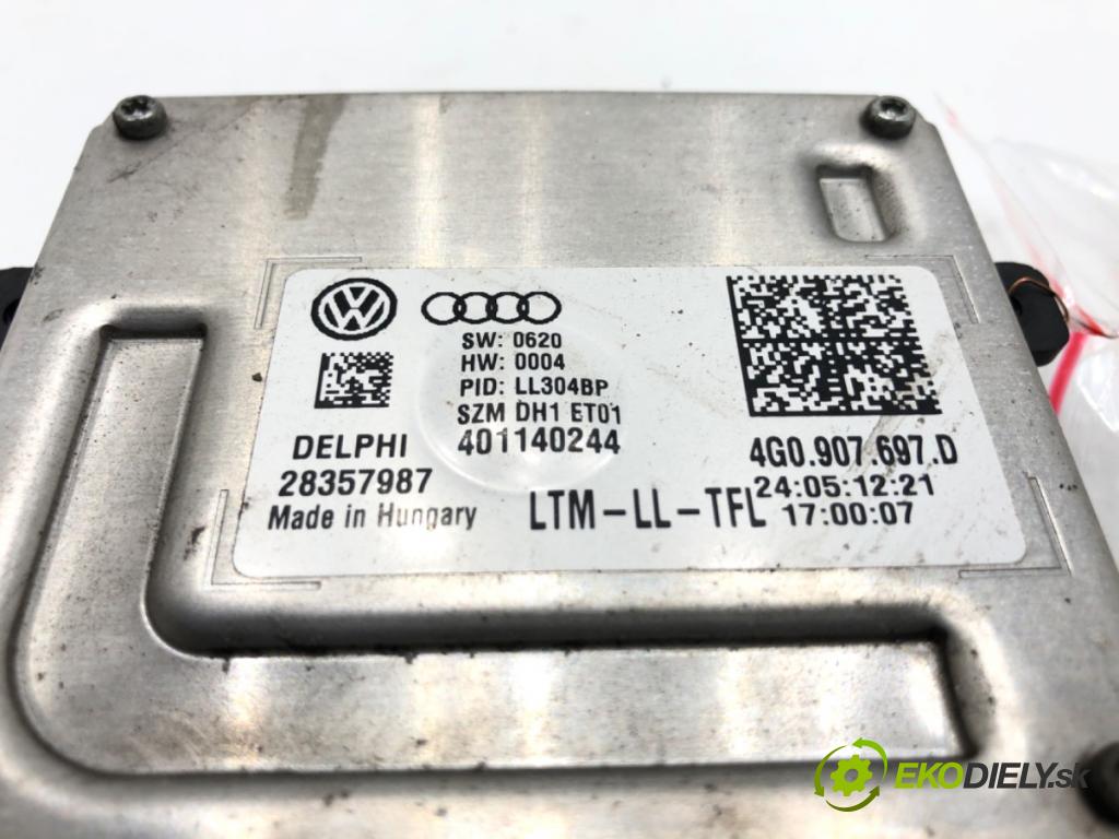 AUDI A4 B8 sedan 2012 125 kW 1.8 TFSI 1798 měnič XENON 4G0907697D (Řídící jednotka xenonu)