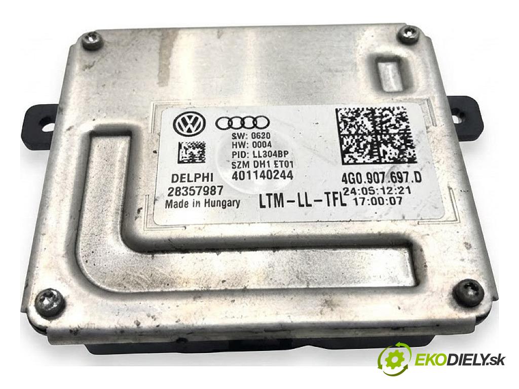 AUDI A4 B8 sedan 2012 125 kW 1.8 TFSI 1798 měnič XENON 4G0907697D (Řídící jednotka xenonu)