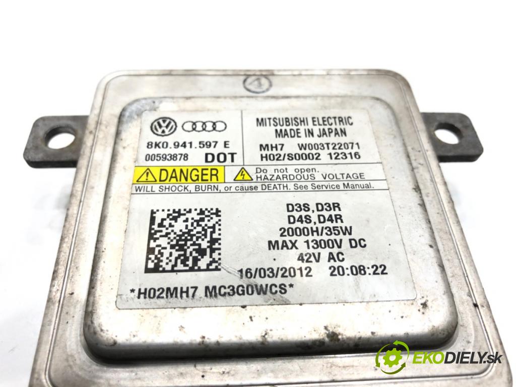 AUDI A4 B8 sedan 2012 125 kW 1.8 TFSI 1798 měnič XENON 8K0941597E (Řídící jednotka xenonu)