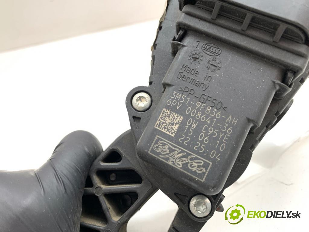 FORD KUGA I SUV 2010 100 kW 2.0 TDCi 1997 Potenciometer plynu 3M51-9F836-AH (Potenciometer plynového pedálu)