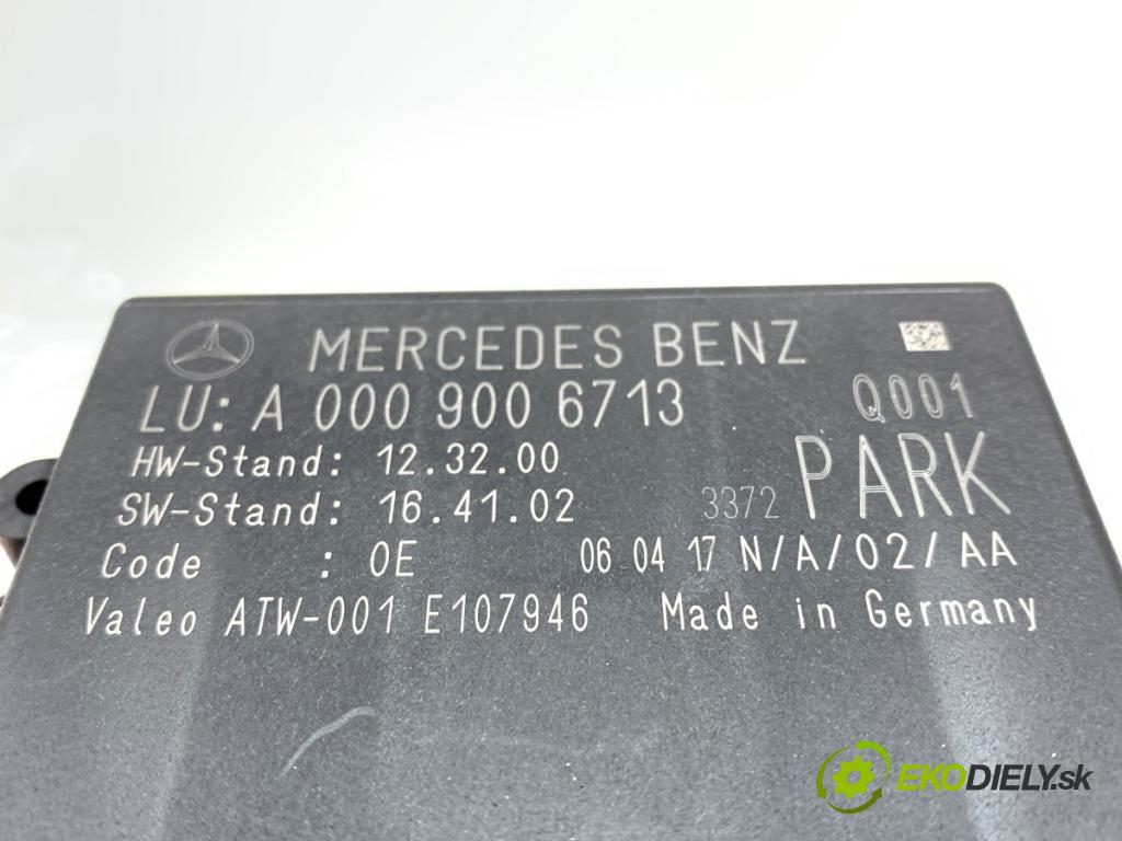 MERCEDES-BENZ CLA Shooting Brake Kombi 2017 100 kW CLA 200 CDI / d (117.908) 2143 modul PDC A0009006713 (Řídící jednotka ostatní)