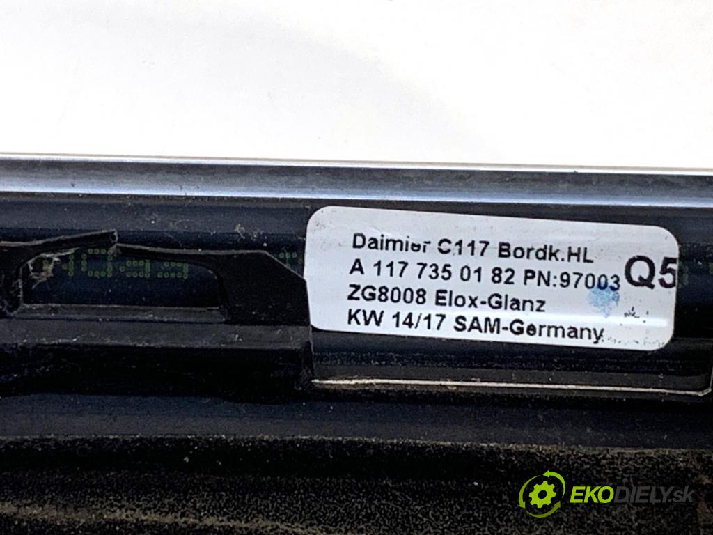 MERCEDES-BENZ CLA Shooting Brake Kombi 2017 100 kW CLA 200 CDI / d (117.908) 2143 lišta Sbírání: zadní část levý A1177350182