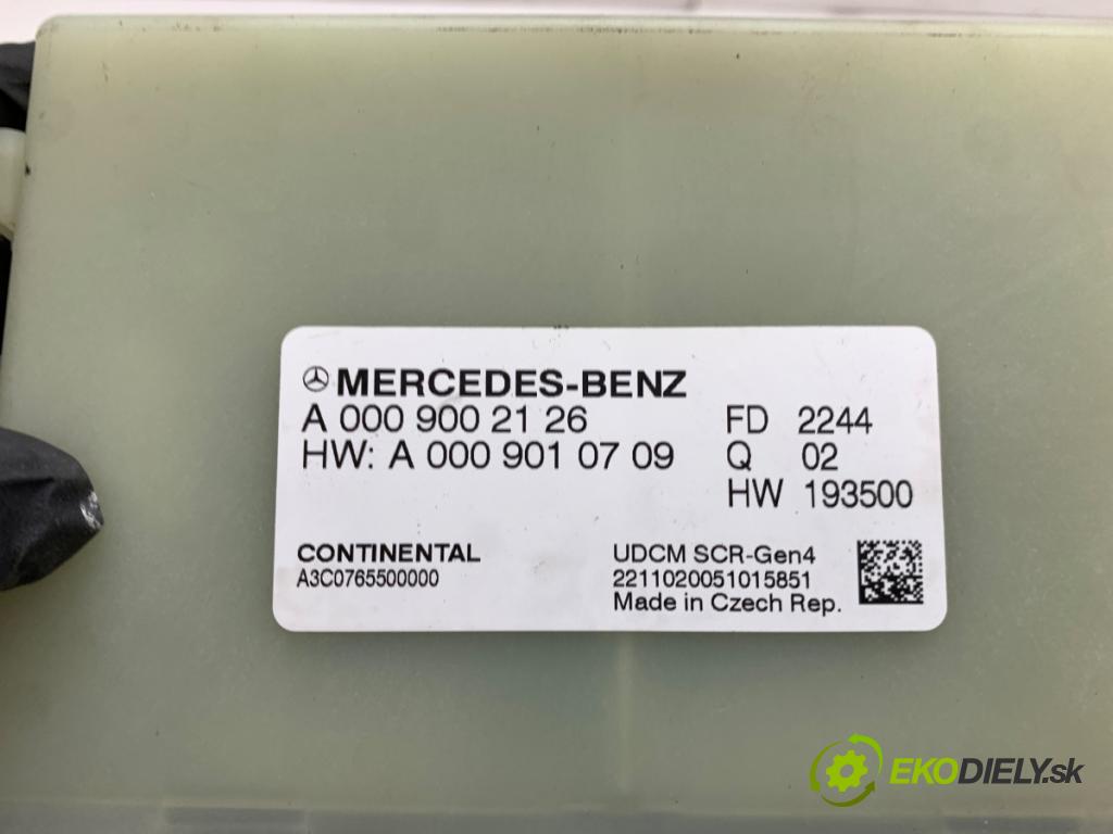 MERCEDES-BENZ SPRINTER 3,5-t Platforma / podwozie Platforma / podwozie 2022 125 kW 317 CDI (910.030) 1950 modul řídící jednotka SCR A0009002126