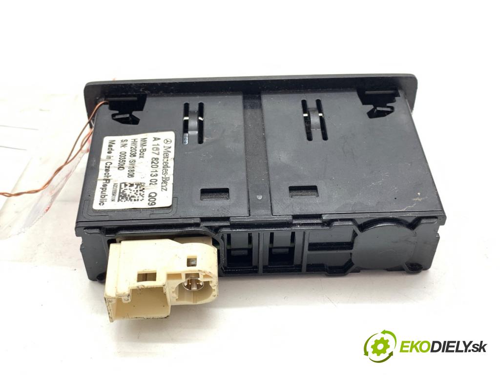 MERCEDES-BENZ SPRINTER 3,5-t Platforma / podwozie Platforma / podwozie 2022 125 kW 317 CDI (910.030) 1950 HNÍZDO: USB A1678201302