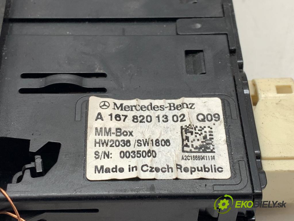 MERCEDES-BENZ SPRINTER 3,5-t Platforma / podwozie Platforma / podwozie 2022 125 kW 317 CDI (910.030) 1950 HNÍZDO: USB A1678201302