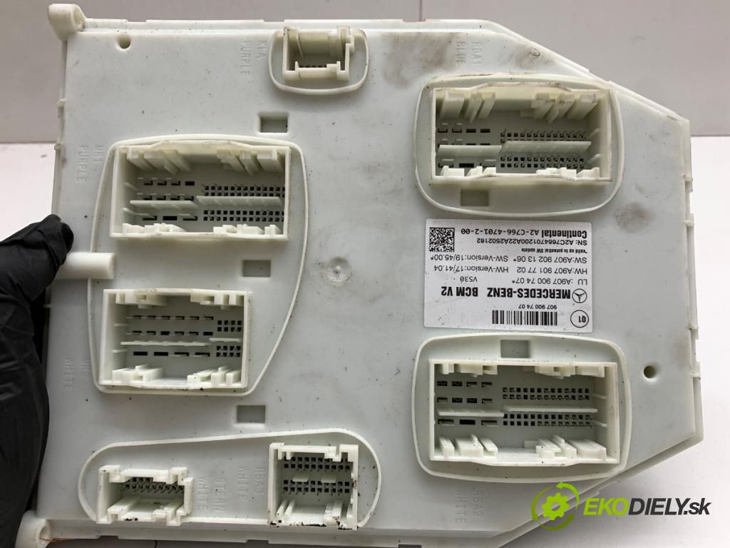MERCEDES-BENZ SPRINTER 3,5-t Platforma / podwozie Platforma / podwozie 2022 125 kW 317 CDI (910.030) 1950 řídící jednotka SAM A9079007407