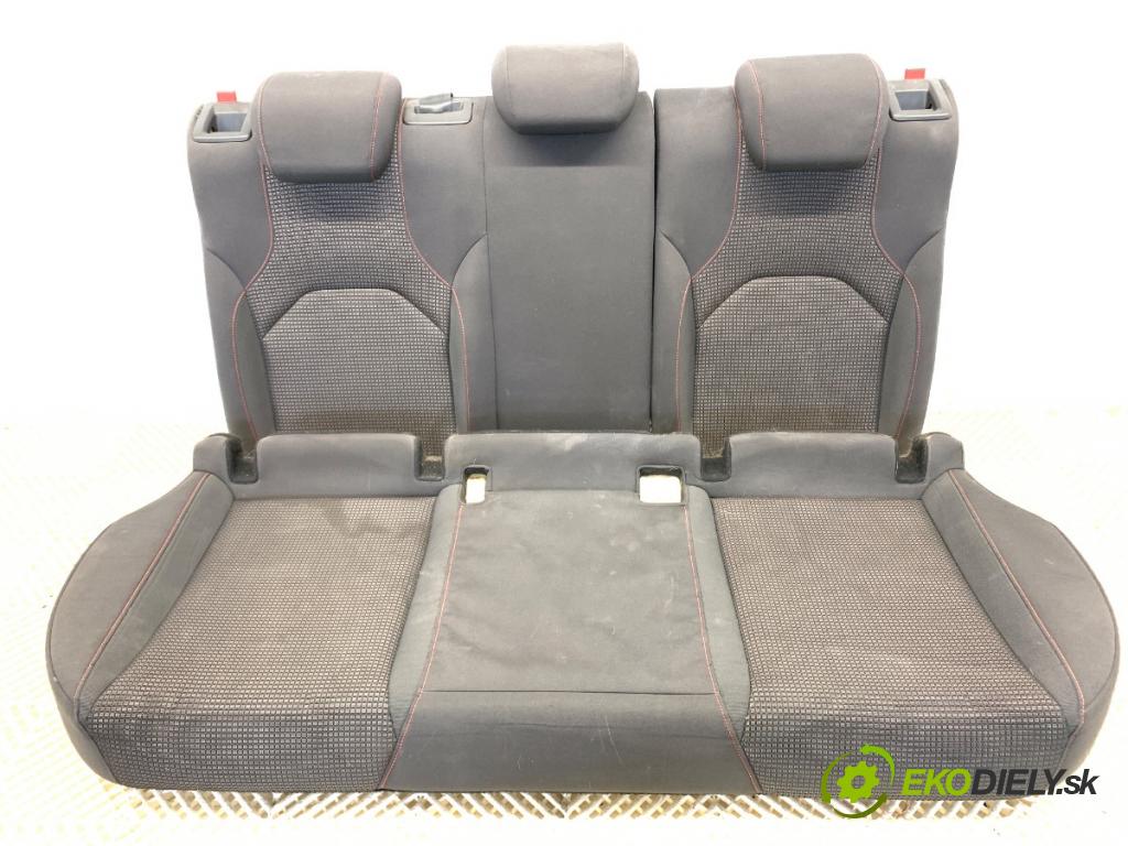 SEAT LEON III liftback 2019 110 kW 1.5 TSI 1495 Sedadlo druhý rad 