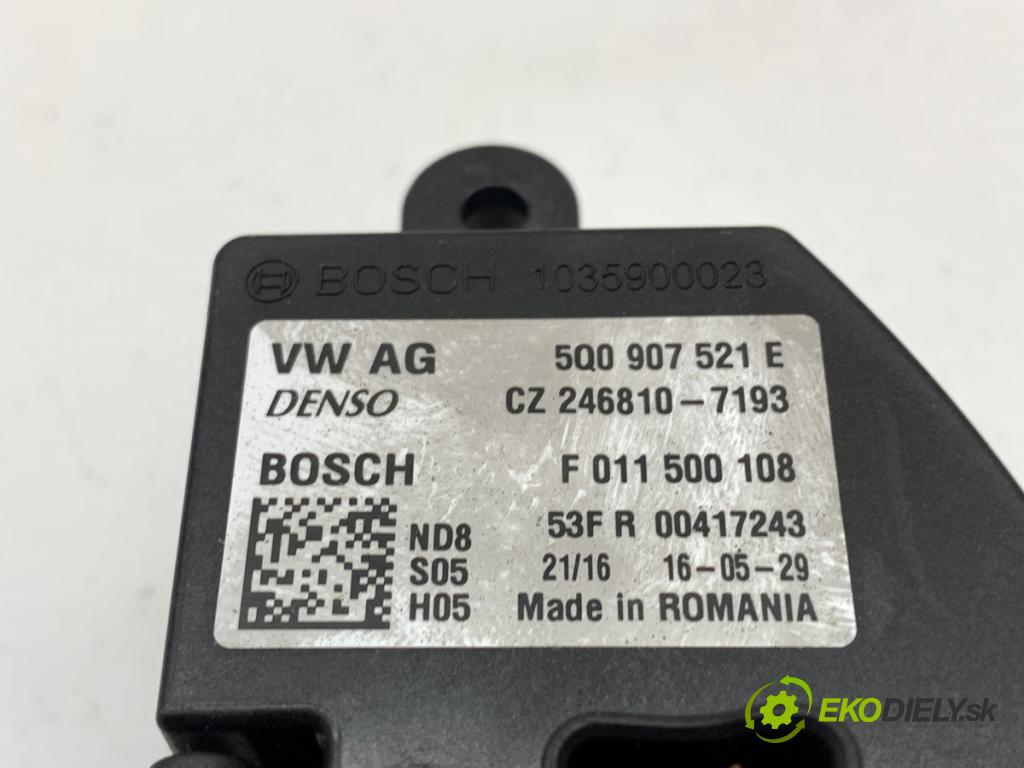 SKODA SUPERB III Kombi 2016 110 kW 2.0 TDI 1968 odpor rezistor topení vzduchu 5Q0907521E (Odpor topení)
