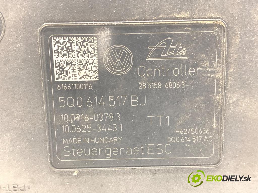 SKODA SUPERB III Kombi 2016 110 kW 2.0 TDI 1968 Pumpa ABS 5Q0614517BJ (Pumpa ABS)