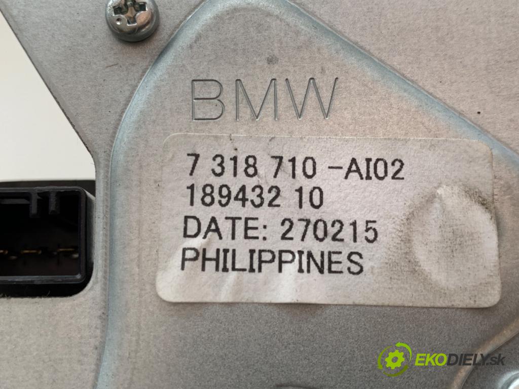BMW F15 SUV 2015 160 kW xDrive 25 d 2993 motor stěračů zadní část 7318710