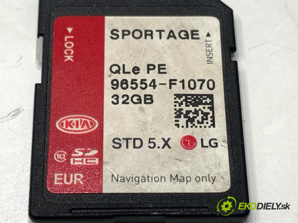 KIA SPORTAGE IV SUV 2018 136 kW 2.0 CRDi 1995 KARTA: navigace SD 96554-F1070