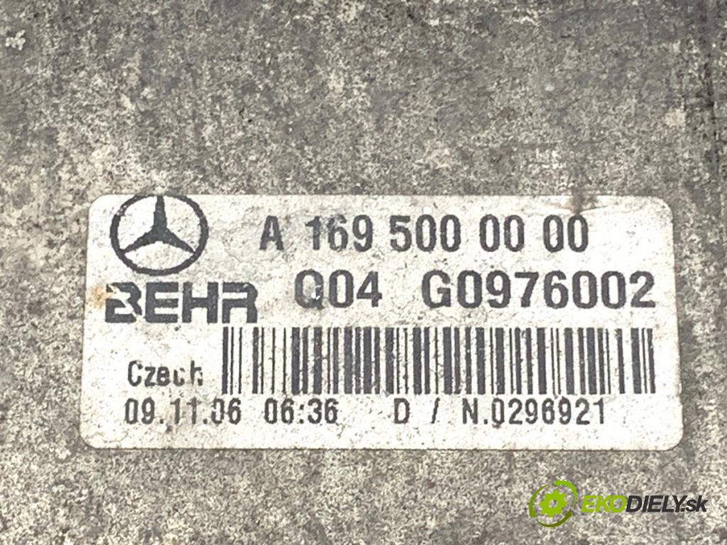 MERCEDES-BENZ W245 liftback 2006 100 kW B 200 CDI (245.208) 1991 intercooler A1695000000 (Intercooler (chladič stlačeného vzduchu))