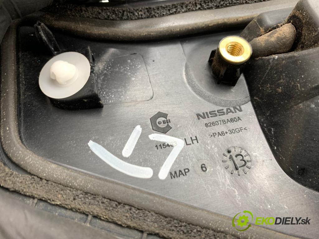 NISSAN JUKE F15 SUV 2013 81 kW 1.5 dCi 1461 klika vnejší levý zadní část 82606BA60A