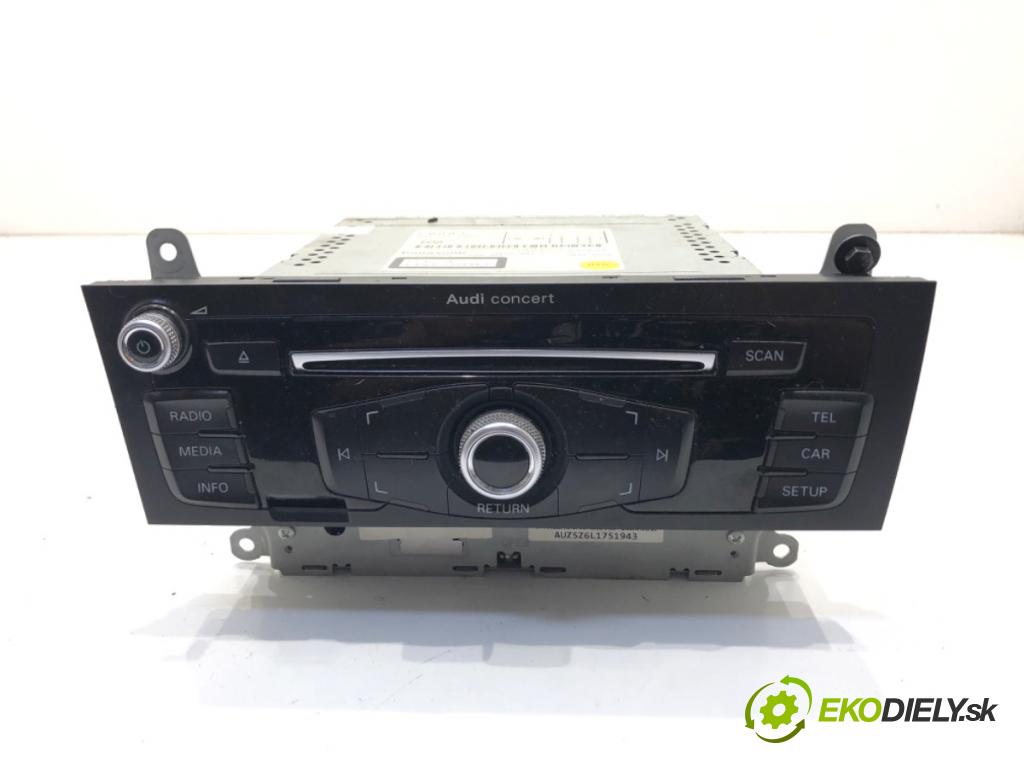 AUDI A4 B8 sedan 2012 125 kW 1.8 TFSI 1798 RADIO 8R1035186F (Audio zariadenie)