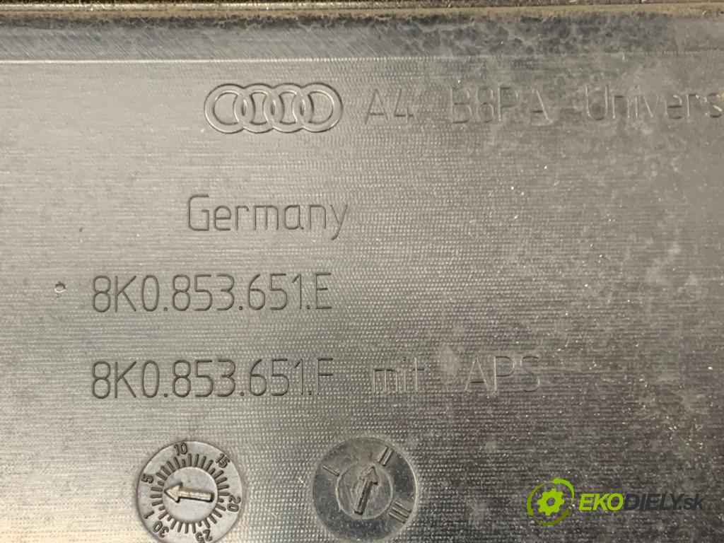 AUDI A4 B8 sedan 2012 125 kW 1.8 TFSI 1798 mřížka maska 8K0853651E (Přední mřížka (maska chladiče))