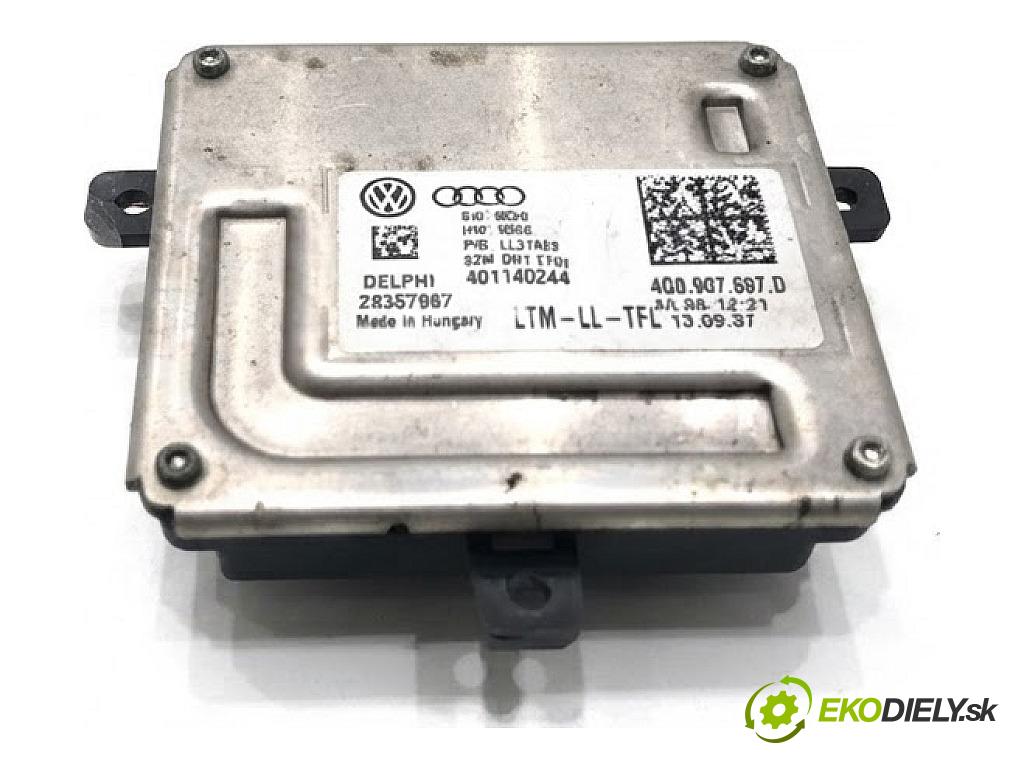 AUDI A4 B8 sedan 2012 125 kW 1.8 TFSI 1798 měnič XENON 4G0907697D (Řídící jednotka xenonu)