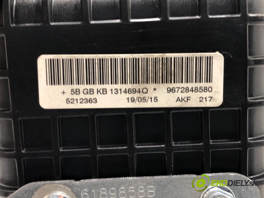 PEUGEOT 208 I liftback 2015 60 kW 1.2 VTI 82 1199 AirBag spolujezdce 9672848580 (Airbag)