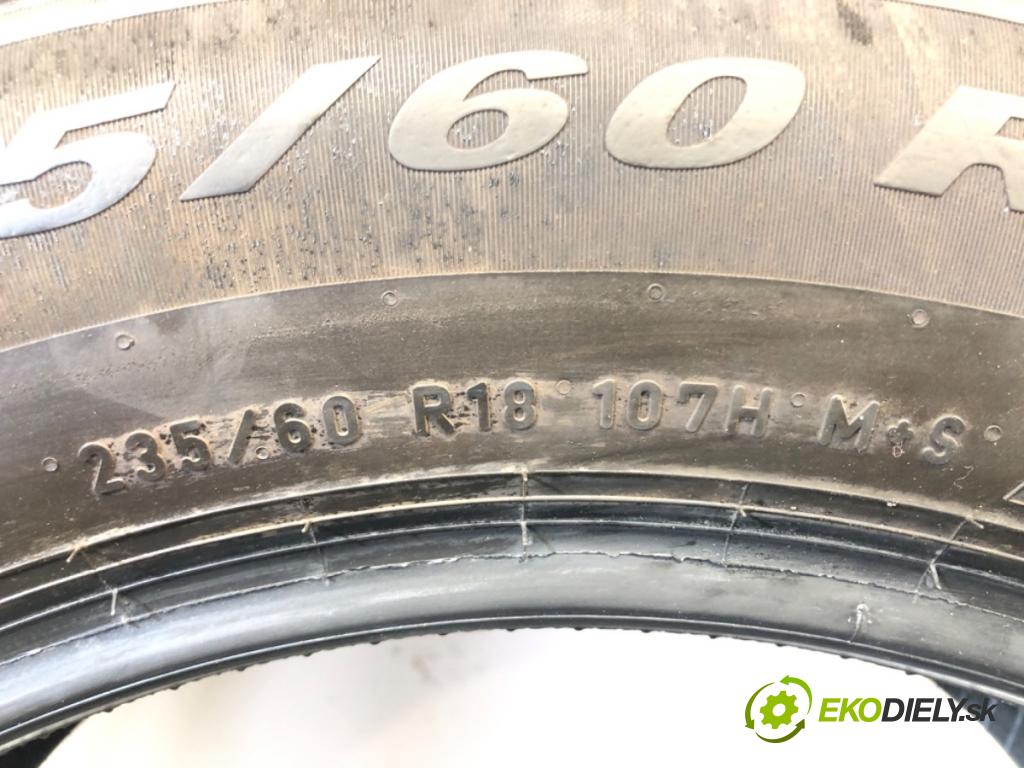 --- --- PNEUMATIKA: zima 2X 235/60 18" PIRELLI