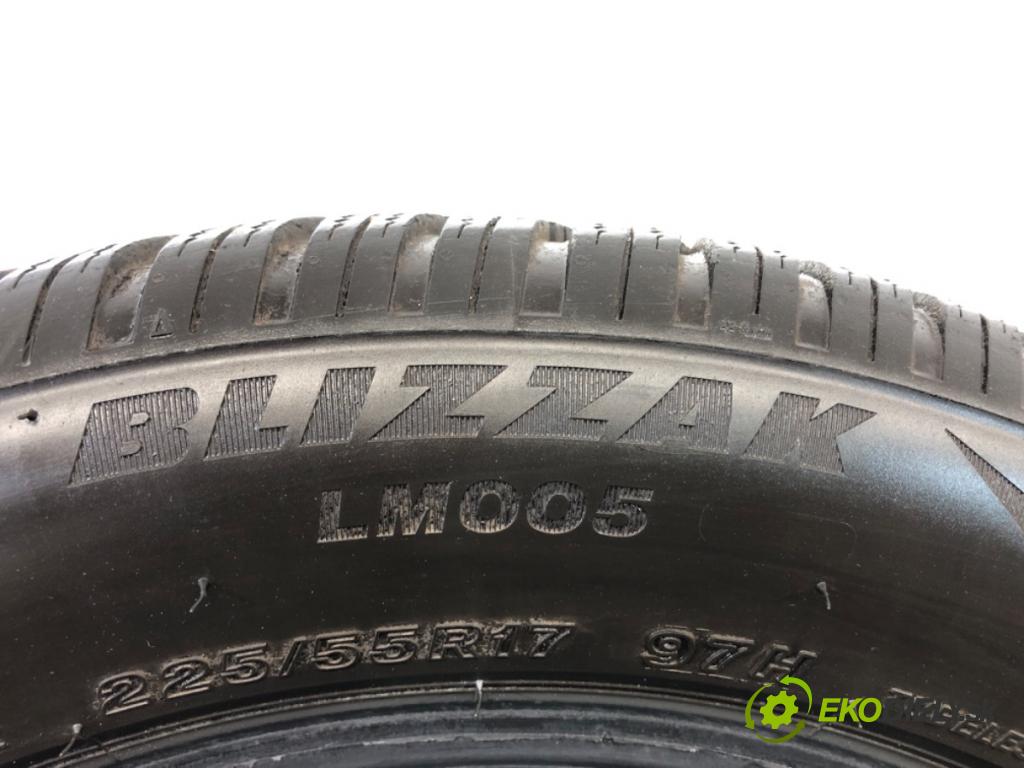 --- --- PNEUMATIKY: zima 2X 225/55 17" BRIDGESTONE
