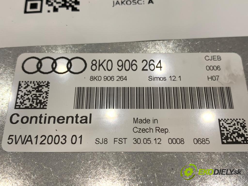 AUDI A4 B8 sedan 2012 125 kW 1.8 TFSI 1798 řídící jednotka motora 8K0906264 (Řídicí jednotka)