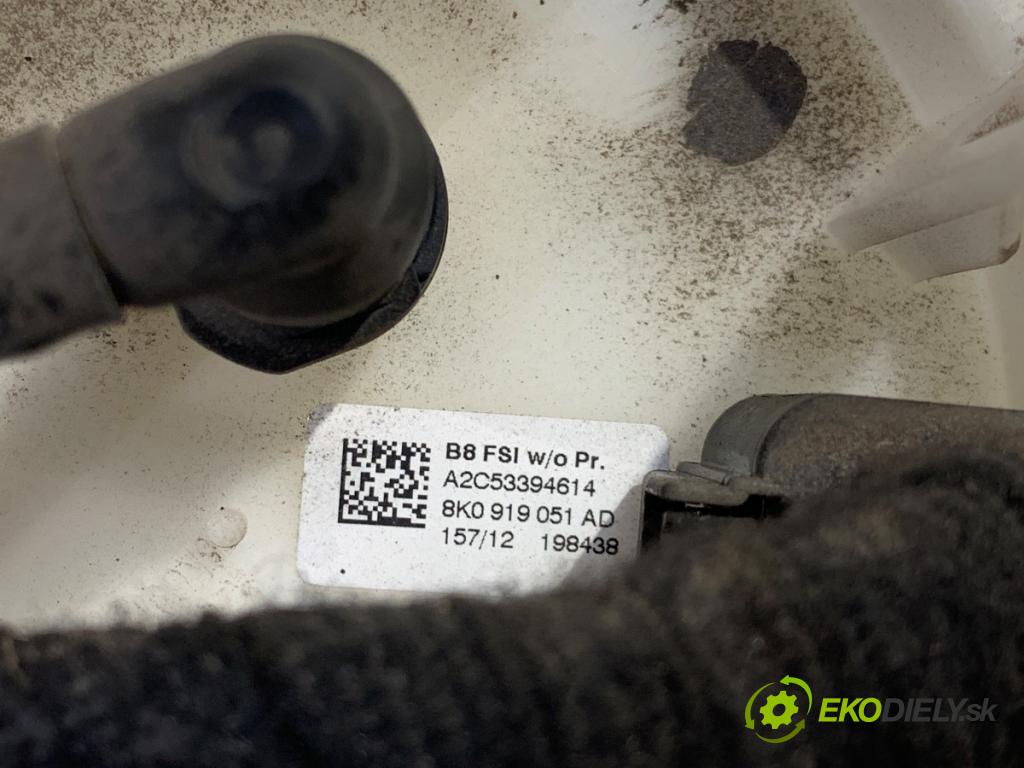 AUDI A4 B8 sedan 2012 125 kW 1.8 TFSI 1798 pumpa paliva 8K0919051AD