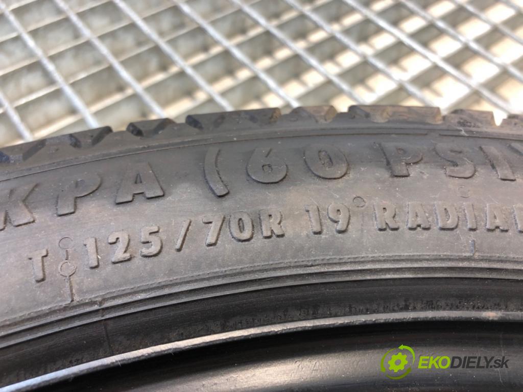 AUDI A4 B8 sedan 2012 125 kW 1.8 TFSI 1798 koleso dojazdové 19 5X112 67 ET29 125/70/19