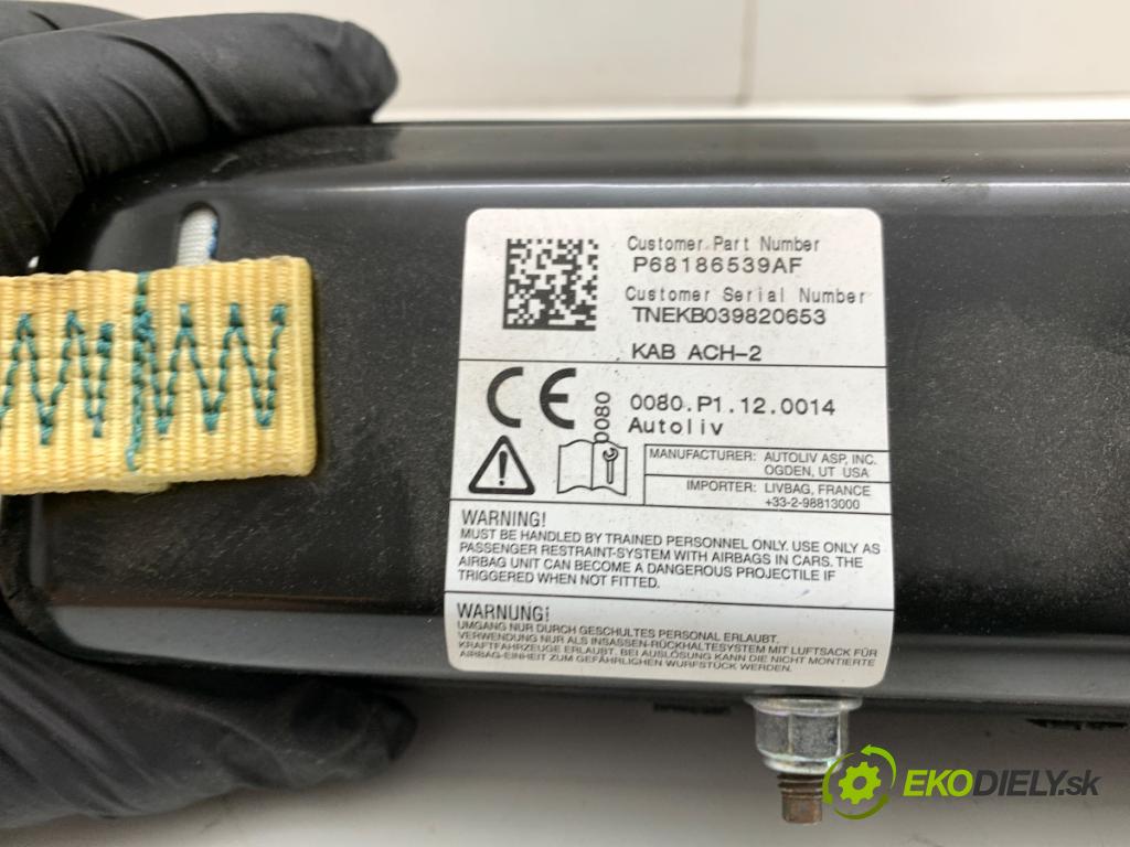 CHRYSLER PACIFICA nadwozie wielkoprzestrzenne (MPV) 2018 185 kW 3.6 Hybrid 3604 AirBag koleno: P68186539AF