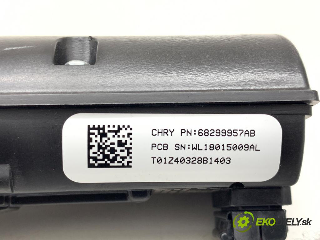 CHRYSLER PACIFICA nadwozie wielkoprzestrzenne (MPV) 2018 185 kW 3.6 Hybrid 3604 vypínač ZAPALOVÁNÍ: START/STOP 68299957AB