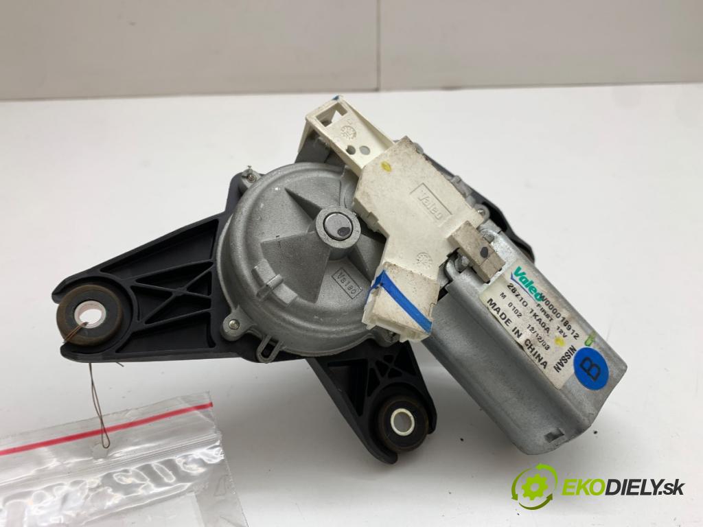 NISSAN JUKE F15 SUV 2013 81 kW 1.5 dCi 1461 motor stěračů zadní část 287101KA0A