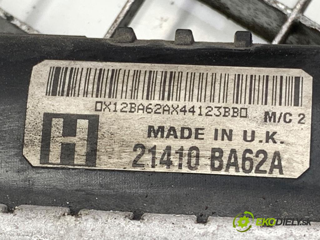 NISSAN JUKE F15 SUV 2013 81 kW 1.5 dCi 1461 chladič vody 21410BA62A (Vodní chladič)