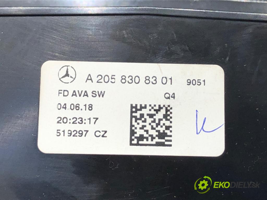 MERCEDES-BENZ KLASA C sedan 2019 110 kW C 200 d (205.011) 1950 mří topení zadní část A2058308301