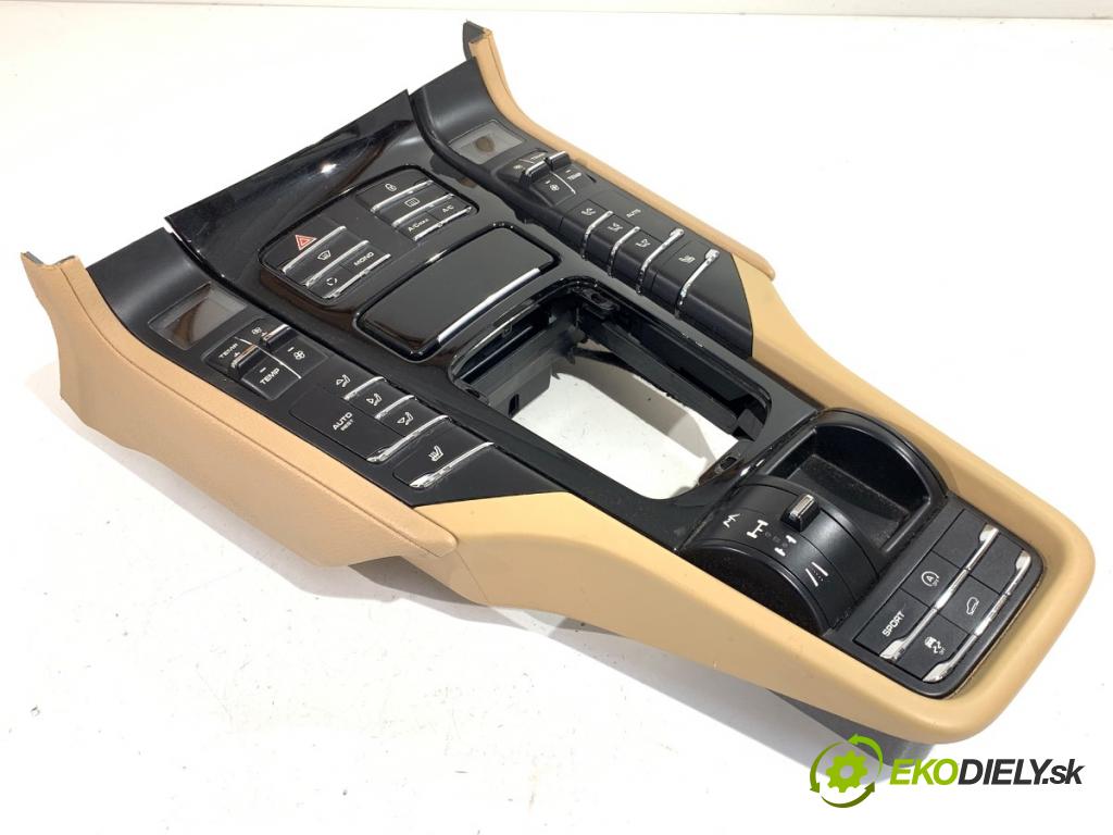 PORSCHE CAYENNE SUV 2013 220 kW 3.6 3598 Panel ovládaní topení 7P5863324F (Páčky pod volantem)