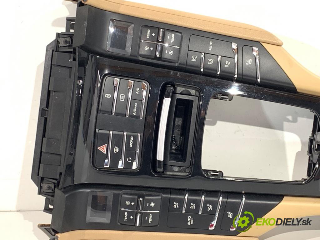 PORSCHE CAYENNE SUV 2013 220 kW 3.6 3598 Panel ovládaní topení 7P5863324F (Páčky pod volantem)