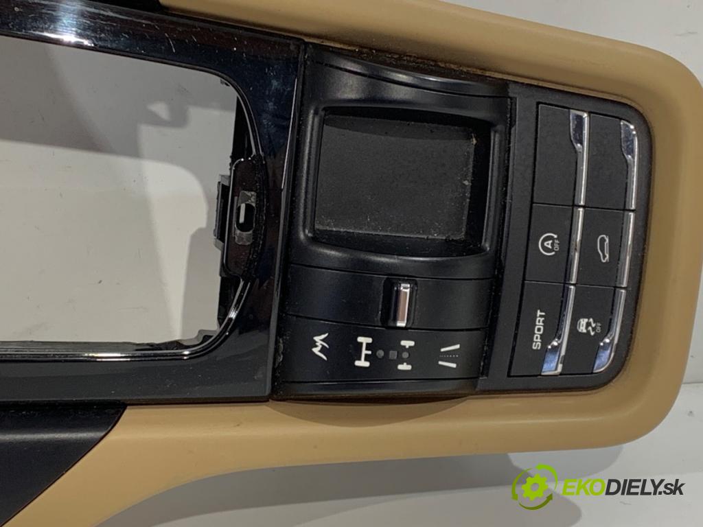 PORSCHE CAYENNE SUV 2013 220 kW 3.6 3598 Panel ovládaní topení 7P5863324F (Páčky pod volantem)