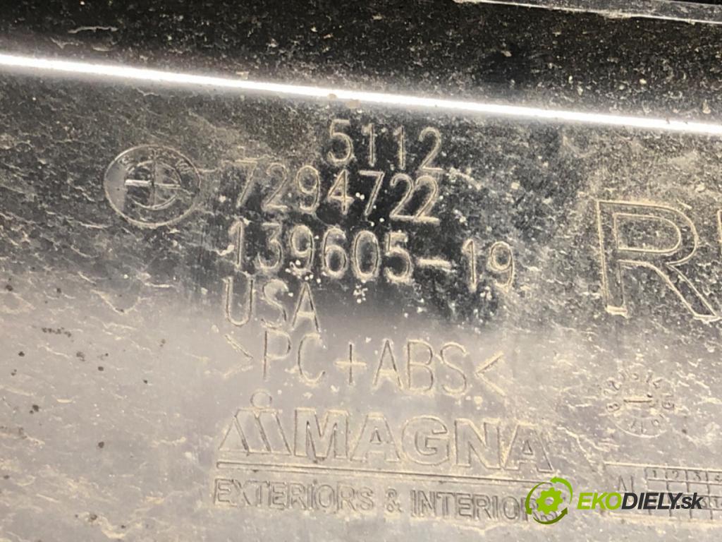 BMW F15 SUV 2015 160 kW xDrive 25 d 2993 Úchyt nárazníka pravy zad 7294722