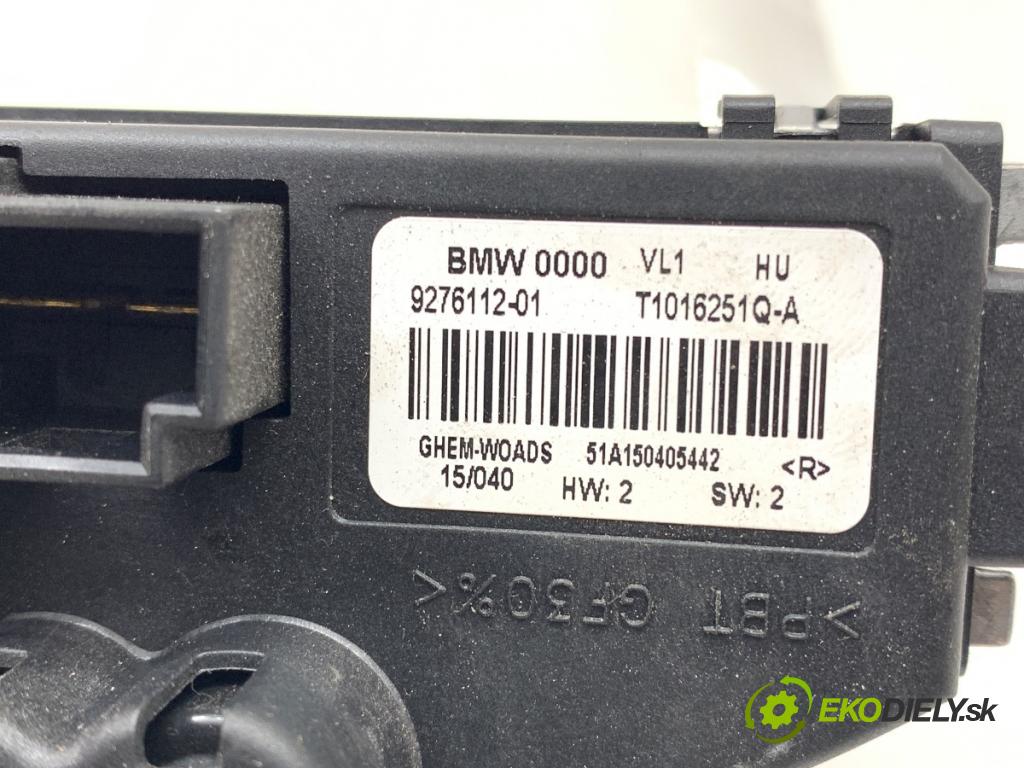 BMW F15 SUV 2015 160 kW xDrive 25 d 2993 odpor rezistor topení vzduchu 9276112 (Odpor topení)