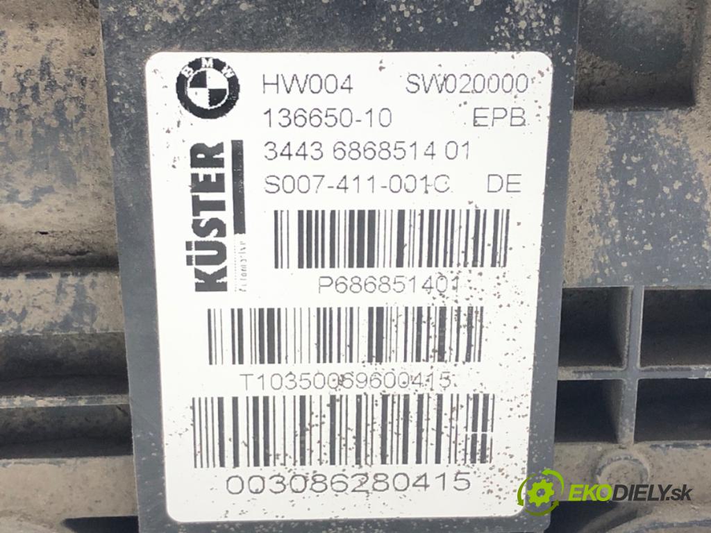 BMW F15 SUV 2015 160 kW xDrive 25 d 2993 modul teleskop brzdy ruční brzdy 6868514