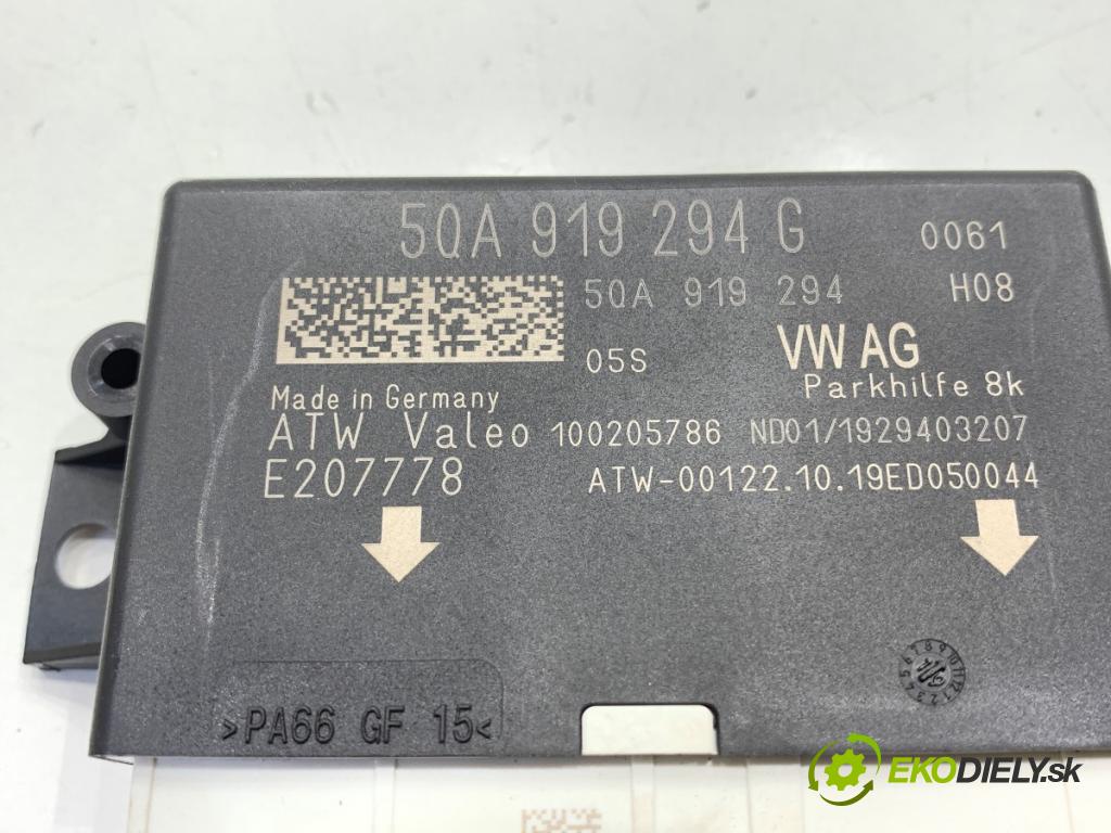 SEAT LEON III liftback 2019 110 kW 1.5 TSI 1495 modul PDC 5QA919294G (Řídící jednotka ostatní)