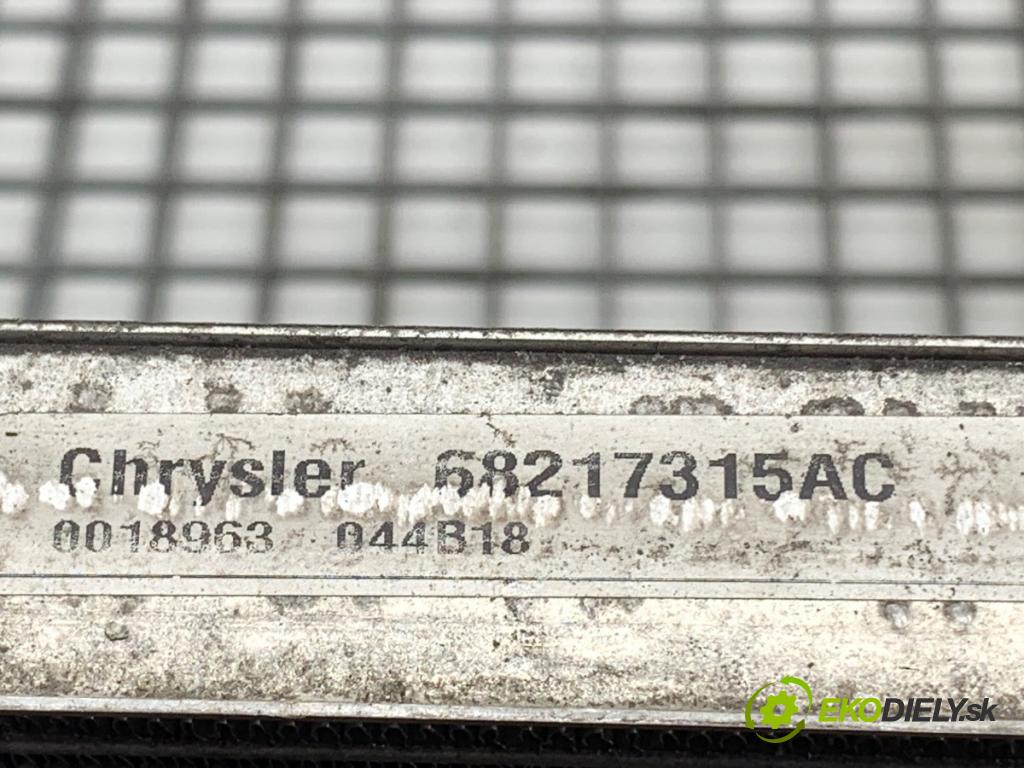 CHRYSLER PACIFICA nadwozie wielkoprzestrzenne (MPV) 2018 185 kW 3.6 Hybrid 3604 chladič vody 68217315AC (Vodní chladič)