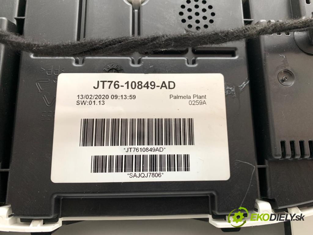 FORD TRANSIT COURIER Nadwozie pełne/minivan 2020 74 kW 1.0 EcoBoost 998 Prístrojovka JT76-10849-AD (Prístrojová doska)