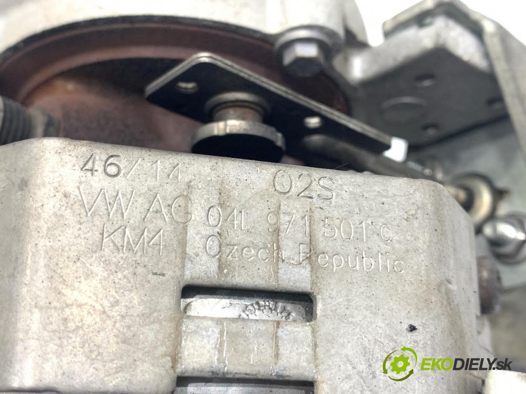 VW PASSAT B8 Kombi 2014 110 kW 2.0 TDI 1968 turbo 04L971501C (Kompletní turbodmychadlo)