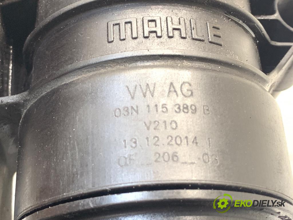 VW PASSAT B8 Kombi 2014 110 kW 2.0 TDI 1968 Obal filtra oleja CHLADIČ: 03N117021