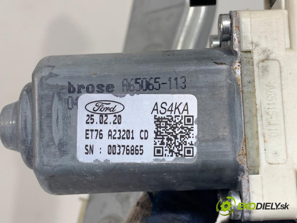 FORD TRANSIT COURIER Nadwozie pełne/minivan 2020 74 kW 1.0 EcoBoost 998 Mechanizmus okna ľavy predný ET76A23201CD