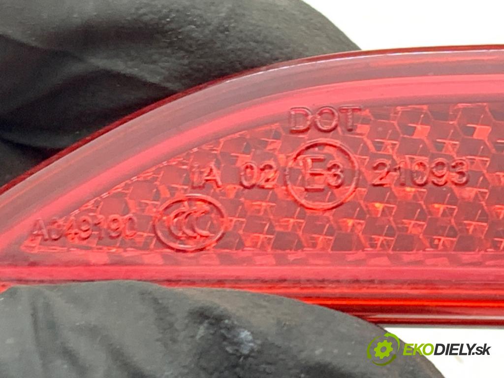 ALFA ROMEO GIULIA sedan 2018 206 kW 2.0 Q4 (952ACA45) 1995 reflexní nárazníka pravý zadní část