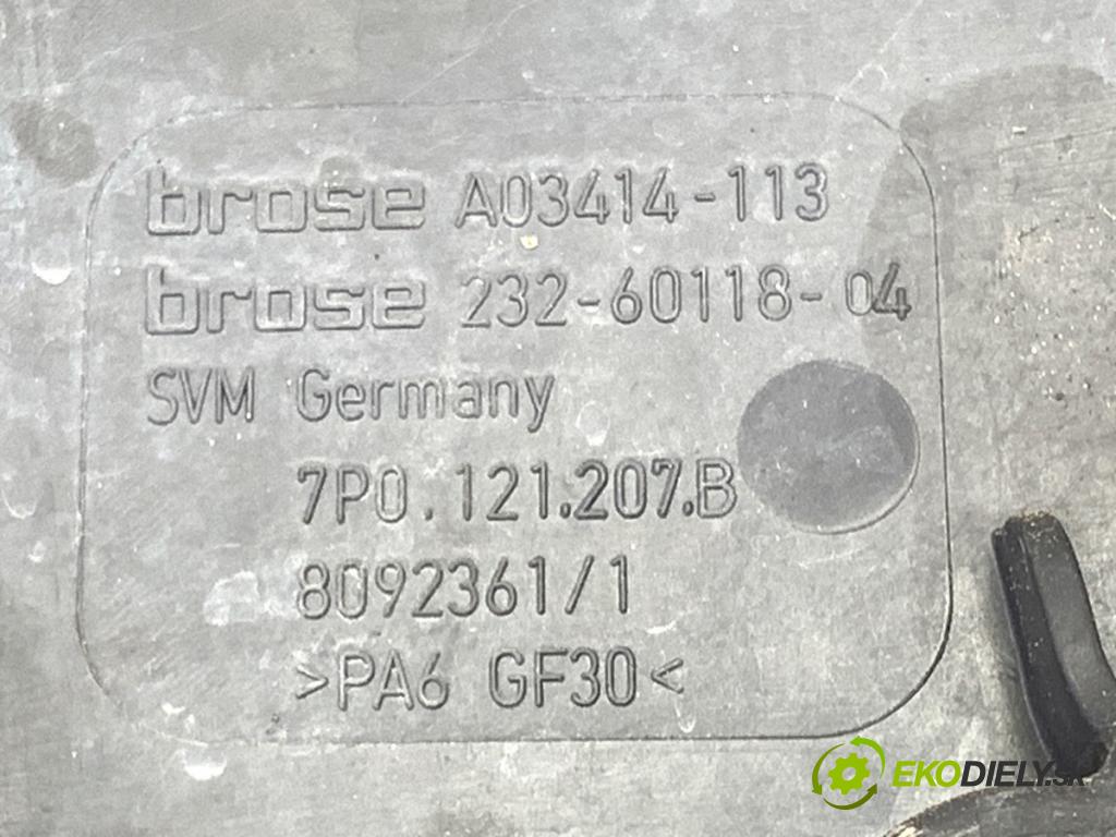 PORSCHE CAYENNE SUV 2013 220 kW 3.6 3598 ventilátor chladiče 7P0121203K (Ventilátor)