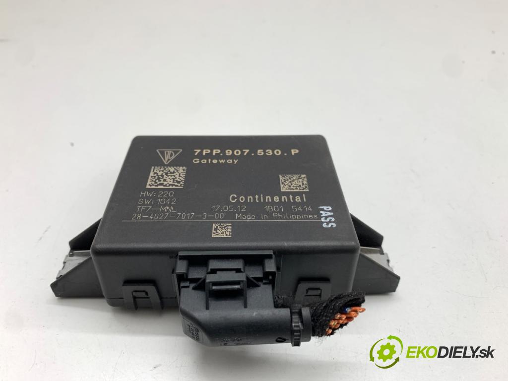 PORSCHE CAYENNE SUV 2013 220 kW 3.6 3598 modul GATEWAY 7PP907530P