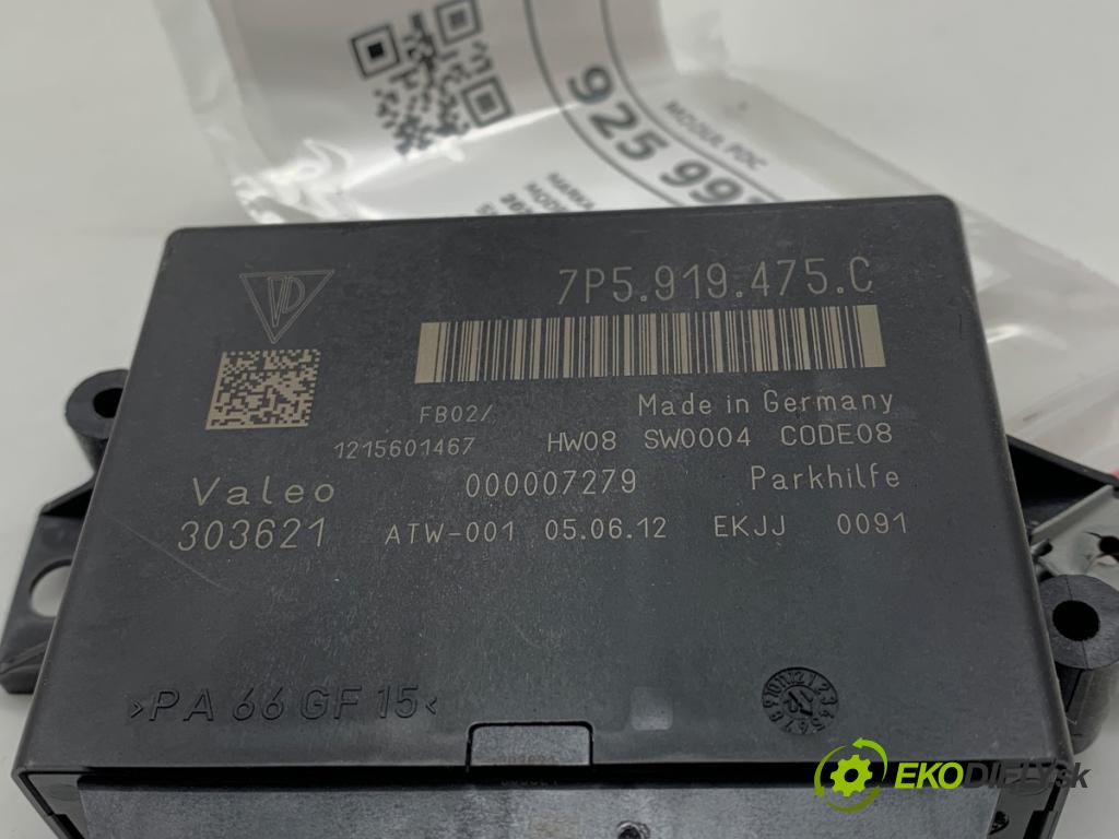 PORSCHE CAYENNE SUV 2013 220 kW 3.6 3598 Modul PDC 7P5919475C (Riadiaca jednotka ostatné)